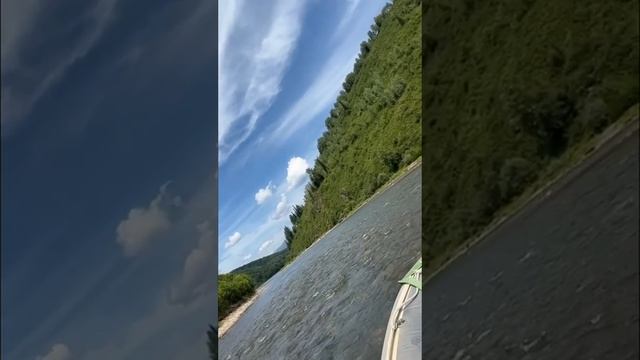 Река Уба, восточный Казахстан, аэролодка