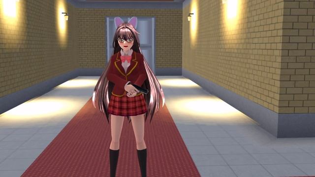 Momo Gumi inside musicSakura School Simulator