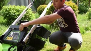 Аккумуляторная газонокосилка Greenworks GD40LM48SP: обзор и тест