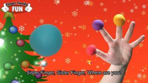 Play-Doh Christmas Finger Family | Learn Colors Daddy Fingers Children Nursery Rhyme with lyrics
