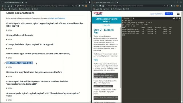 prepare for the Certified Kubernetes Application Developer exam Part 2 смотреть онлайн