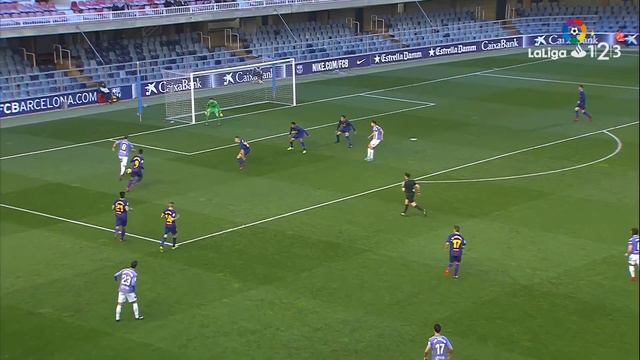 Барселона (Б) 0 - 1 Вальядолид. Сегунда. 22-й тур. 13.01.2018 смотреть онлайн