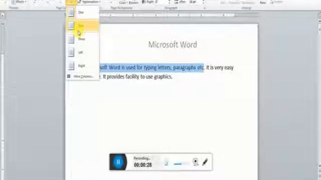 Formatting in Microsoft Word 2010 Grade 4 (CBSE) Chapter Explanation смотреть онлайн