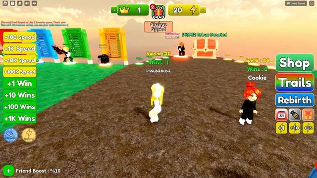 ?Я СТАЛА БЫСТРЕЕ ВСЕХ в РОБЛОКС! ROBLOX SPEED НУБИК ЛЕСКА смотреть онлайн