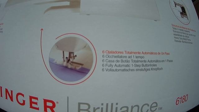 SINGER Brilliance 6180. смотреть онлайн