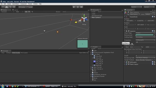Урок 6 - Объект Camera Unity3d смотреть онлайн