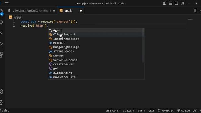How to Create and Connect MongoDB Atlas Database in Node JS MongoDB - MongoDB Atlas connects Node J смотреть онлайн