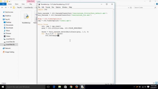 Face And Eye Detection Using OpenCV And Python смотреть онлайн