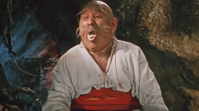 Ночь перед Рождеством "…Пацюк разинул рот, поглядел на вареники " смотреть онлайн