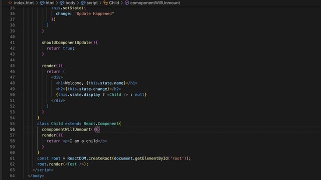 React JS - ComponentWillUnmount كيف نقوم باستخدامه ومتى يتم تنفيذه مع مثال عملي смотреть онлайн
