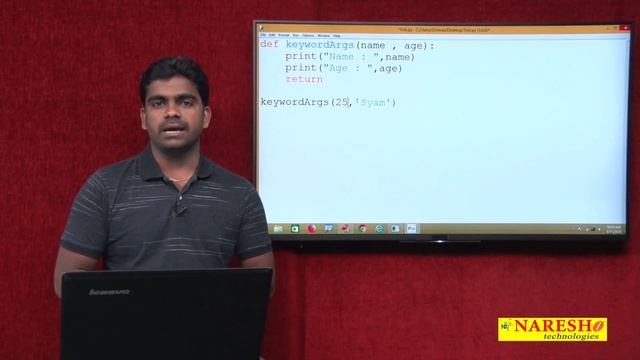 Keyword Arguments Function in Python | Python Tutorial for Beginners | Naresh IT смотреть онлайн