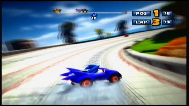 Xbox 360: Sonic & SEGA All Stars Racing: Gameplay Part 1 (HD) смотреть онлайн