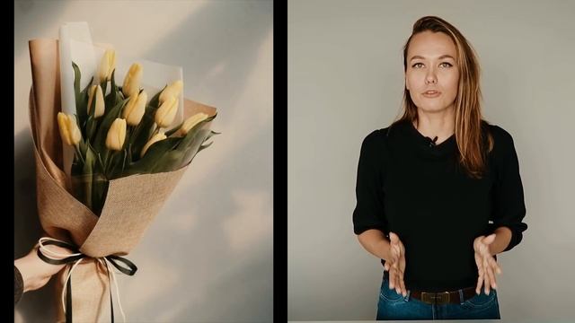 5 модных способов упаковки букета // Обзор смотреть онлайн