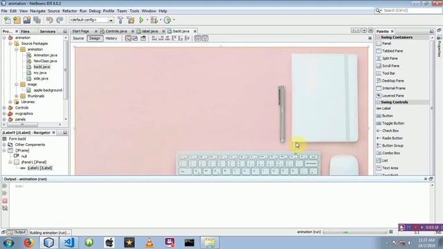 Lect 1.7 - Set Background Image In Java || Implement with & without using Netbeans || смотреть онлайн