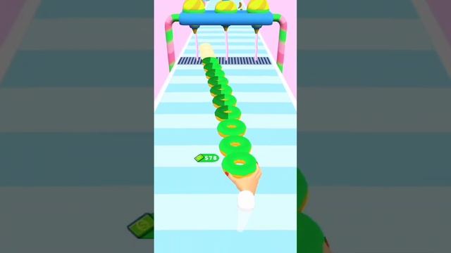 ? donut stack 3D gameplay in Android mobile смотреть онлайн