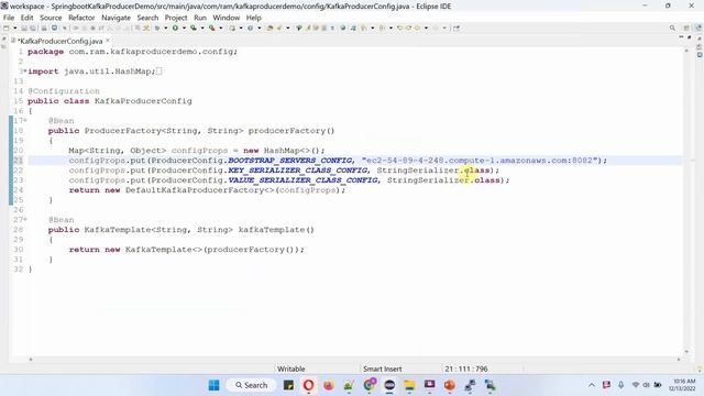 Spring Boot Kafka Producer & Consumer Example with REST Client & Kafka Server in Amazon EC2 Instanc смотреть онлайн