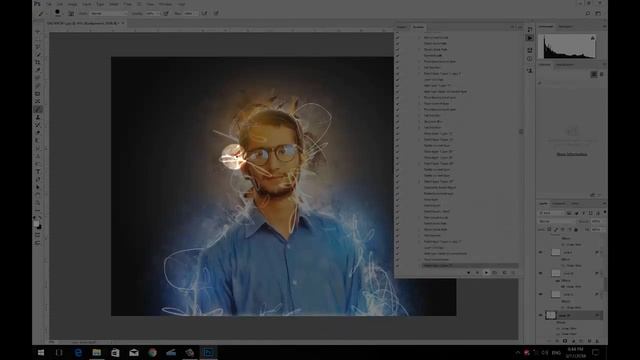 Plasma Photoshop Action смотреть онлайн