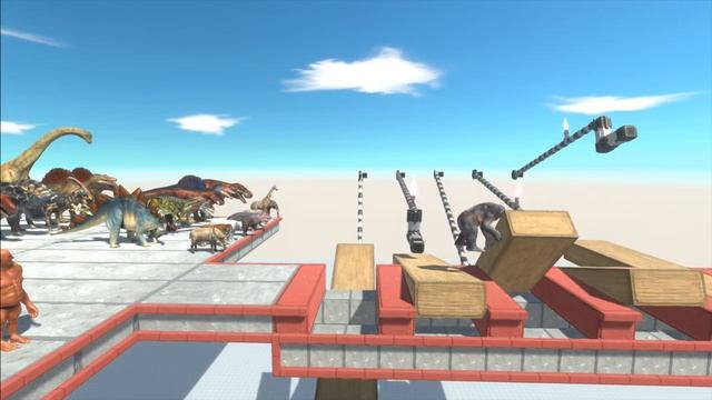 The bridge is now Deadly - Animal Revolt Battle Simulator смотреть онлайн