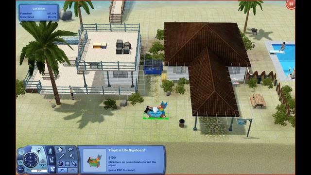 Let's Play: The Sims 3 Island Paradise - (Part 4) - Sea Sick And Water Skiing