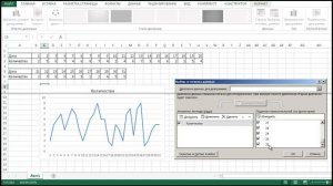 Создание единого графика в Exel из двух и более таблиц
