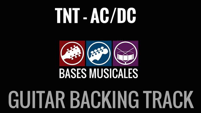 TNT - Backing Track AC DC guitar смотреть онлайн