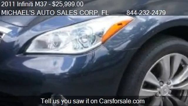 2011 Infiniti M37 x AWD 4dr Sedan for sale in Hollywood, FL смотреть онлайн