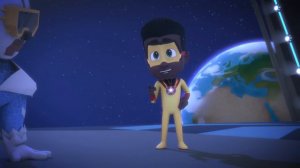 PJ Masks: Power Heroes S6E3 Newton's New Asteroid; Moon Music