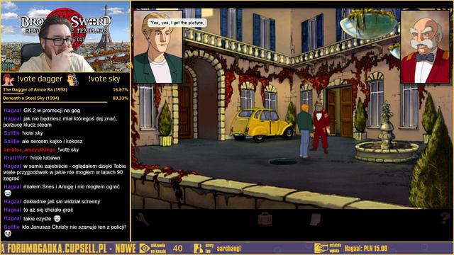 Broken Sword: Shadow of the Templars - The Director's Cut (Część 1 z 3) смотреть онлайн