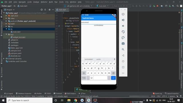 Flutter Tutorials for Beginners #9 , TextFeild Widget || onSubmitted || onChanged || InputDecoratio смотреть онлайн