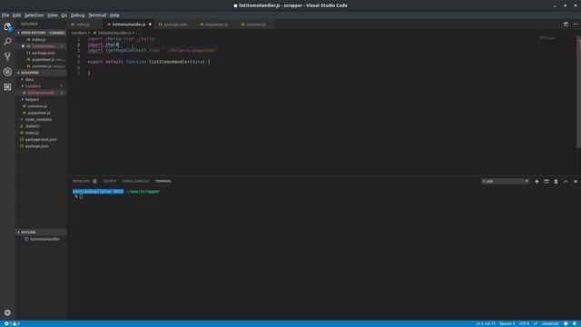 NODE.JS SCRAPER ? [ Парсинг данных с сайта на nodejs, puppeteer и cheerio ] смотреть онлайн