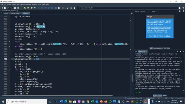 AI LEARNS TO PLAY SNAKE смотреть онлайн
