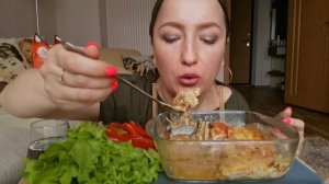 МУКБАНГ - ИСТОРИЯ / МЕРТВАЯ девушка ?? / МЯСО ПО-ФРАНЦУЗСКИ