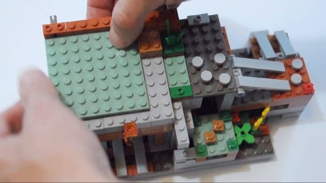 Minecraft The Mountain Cave Unofficial LEGO KnockOff Set - Speed Build - Aliexpress Unboxing Haul смотреть онлайн