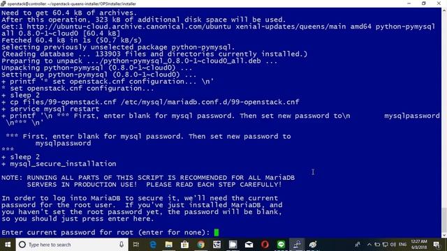 OpenStack queens installation part6 смотреть онлайн