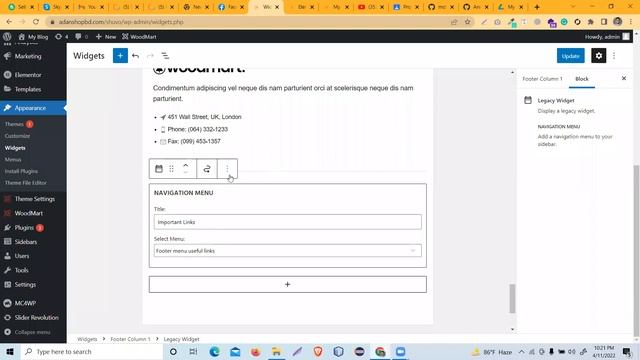 Woodmart theme footer customization смотреть онлайн