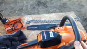 ECHO CS 350WES замена ведущей звездочки на НЕ ОРИГИНАЛ