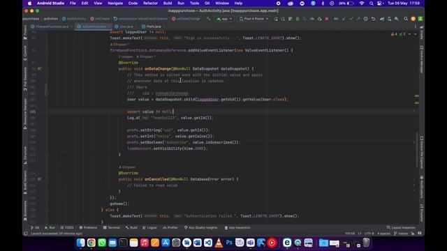 How to store and read In-App purchases coins from Firebase real-time database. смотреть онлайн