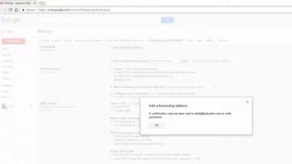 Gmail fowarding - How to forward gmail emails to another email address