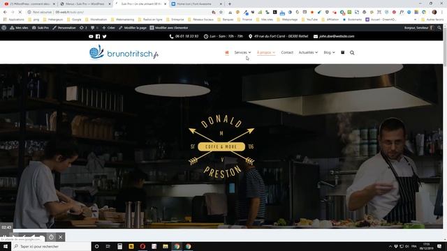 Astuces #WordPress 4 : comment insérer une #icône dans un #menu смотреть онлайн