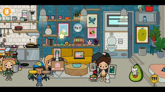 Обустройство дома в toca life world смотреть онлайн