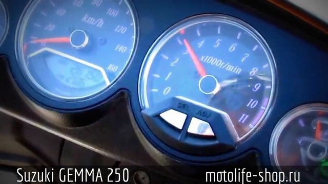 Suzuki GEMMA 250 (17.01.2014) смотреть онлайн
