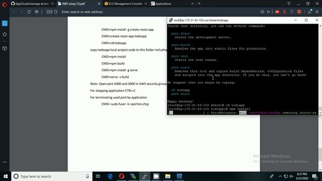 Java EE and React Application with Amazon RDS смотреть онлайн