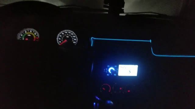 fita NEON USB de painel Instalação no Clio смотреть онлайн