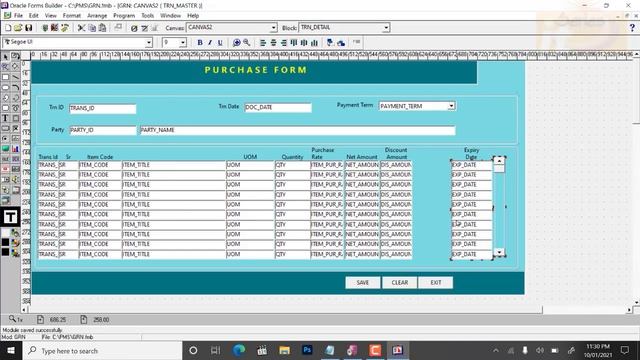 POS System : Designing Purchase Form Part 2 Using Oracle Developer 6i (Urdu/Hindi) смотреть онлайн