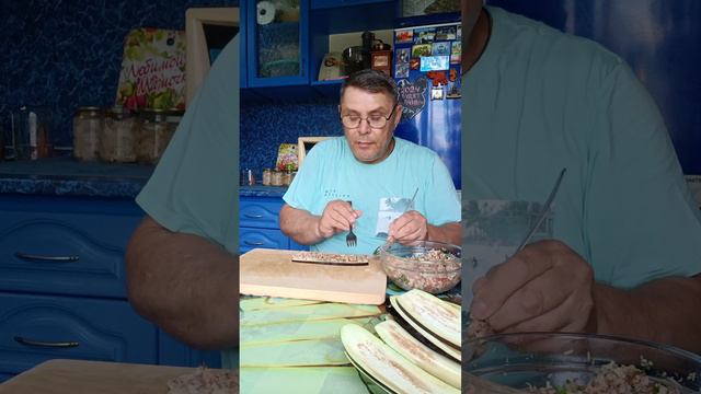 Вкуснейшие Рулетики из Баклажанов🍆!!! смотреть онлайн