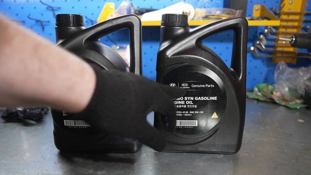 Моторное масло Mobis Hyundai/KIA Turbo Syn Gasoline Engine Oil 5W-30 Как отличить подделку?? смотреть онлайн