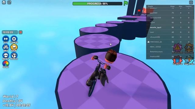 Обби на пьянном ВЕЛИКЕ в ROBLOX! смотреть онлайн