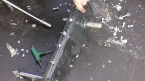 Как снять редуктор в культиваторе Shtenli 7000 эксперт