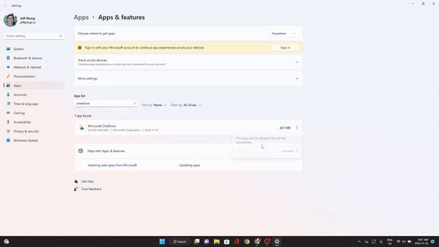 How to uninstall OneDrive (Windows 11) смотреть онлайн