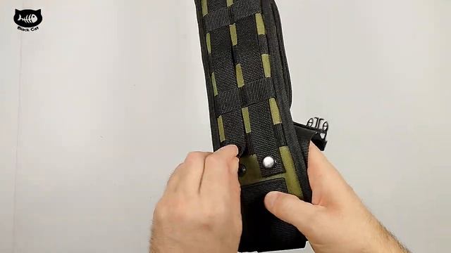 Н049 Чехол для топора с креплением на систему MOLLE + съемный подсумок. смотреть онлайн